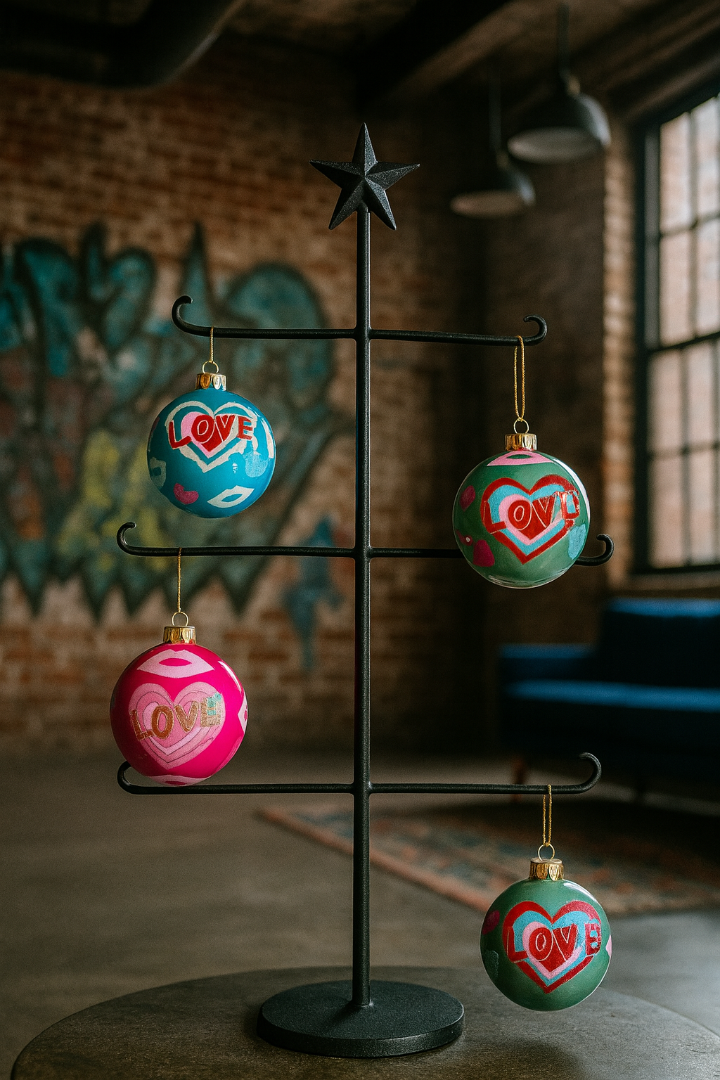 Love-Weihnachtskugeln