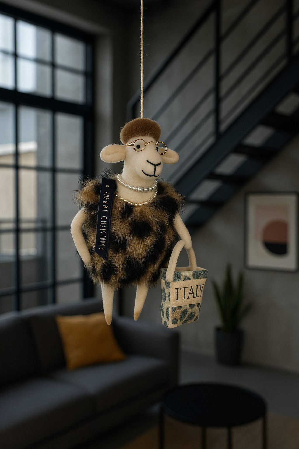 Filzmaus stylisch und frech