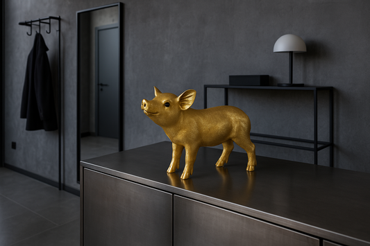 Deko-Schwein Golden Glory